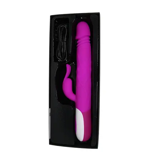 Вибратор-кролик Pretty Love Adrian 26.7 см фиолетовый - фото 7
