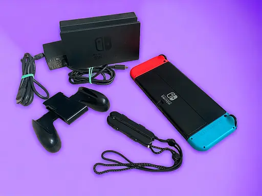 Ігрова приставка портативна Nintendo Switch Oled + 15 ігор 256 ГБ чіпована гарантія - фото 3