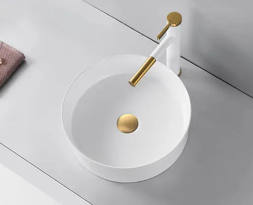 Умивальник Rea Sami накладний білий REA-U1891, Білий - фото 5