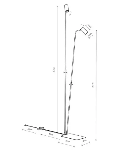 Торшер Nowodvorski 7708 Mono - фото 2