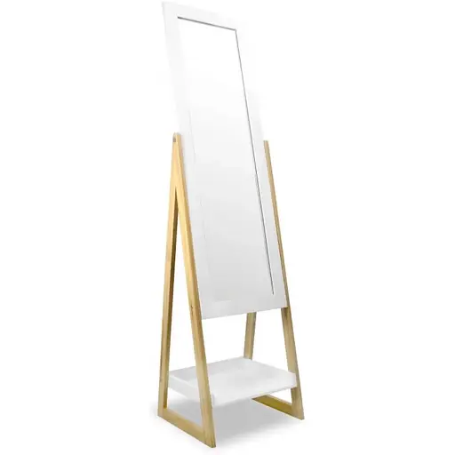 Зеркало в полный рост Chomik Olaf с полочкой