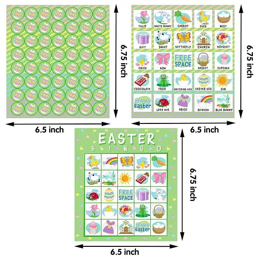 Великодні картки для гравців 28 шт. - фото 3