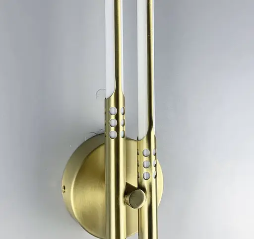 Бра з вбудованими світлодіодами в корпусі латунь Арт. WSE 12/35 Line F - фото 3