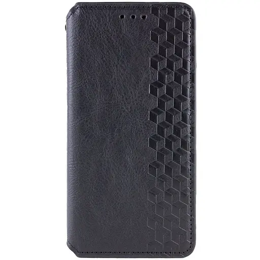 Шкіряний чохол-книжка Getman Cubic PU для Realme 11 4G Чорний