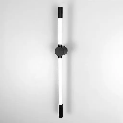 Линейный настенный черный светильник Pipeline 60 см Line F Арт. WB4/600 BK - фото 7