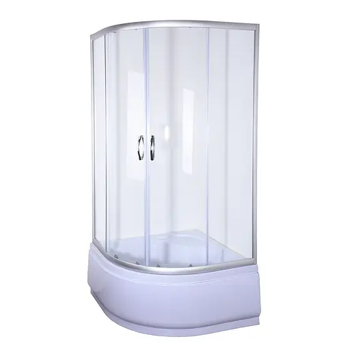 Душевая кабина Bravo Warta 90T 000022470, прозрачный, хром матовый - фото 6