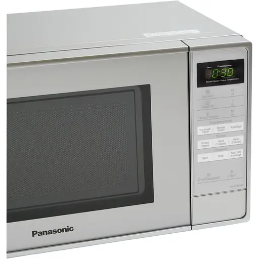 Микроволновая печь Panasonic, 20 л, элект.управление, 800 Вт, дисплей, серебристая - фото 4