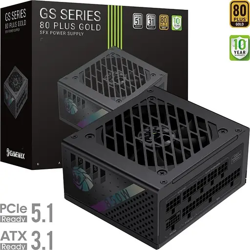 Блок питания GameMax GS 850G V25 850W SFX 80+ Gold (GS 850G V25) - фото 8