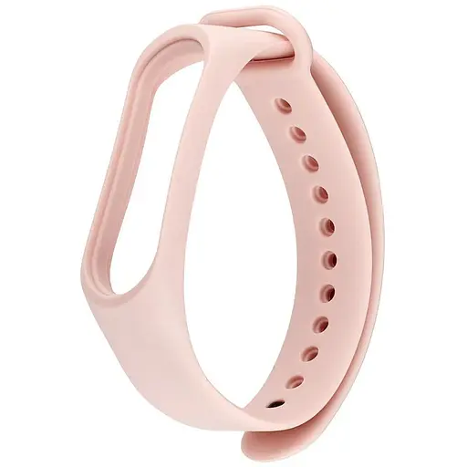Ремешок Silicone Mi Band 3/4 Розовый Powder - фото 1