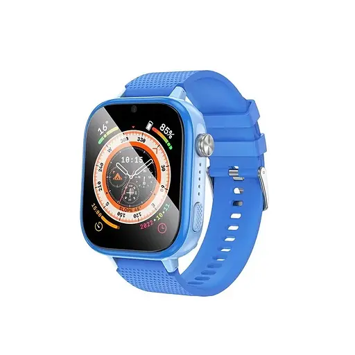 Детские смарт часы Hoco Y101, 4G GPS Wi-Fi HD камера 1.83" HD-дисплей Blue Box
