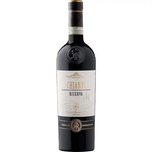 Вино Duca Di Saragnano Chianti Riserva Toscana DOCG красное полусухое 0.75 л - фото 1