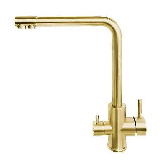 Смеситель для кухни с подключением к фильтру золотой "Frosh" Nett FG-33 Золотой - фото 4