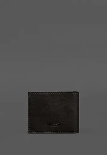 Кожаная обложка для служебного удостоверения Национальной гвардии Темно-коричневая - фото 4