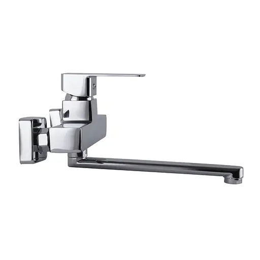 Смеситель для кухни со стены Domino Malibu DMM-104 Хром - фото 3