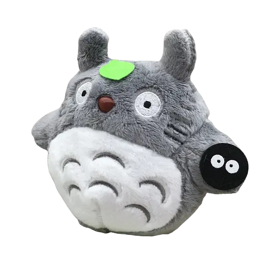 Іграшка м'яка Мій сусід Тоторо з листочком 20 см My Neighbor Totoro CH TT N 02 - фото 1