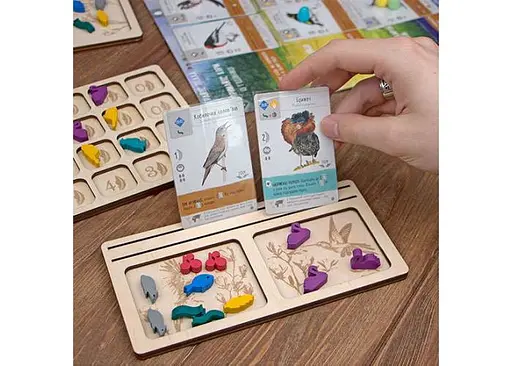 Планшет Tower Rex ігронайзер гравця для гри Крила Wingspan Wingspan Player Dashboard igronizer (5922) - фото 4