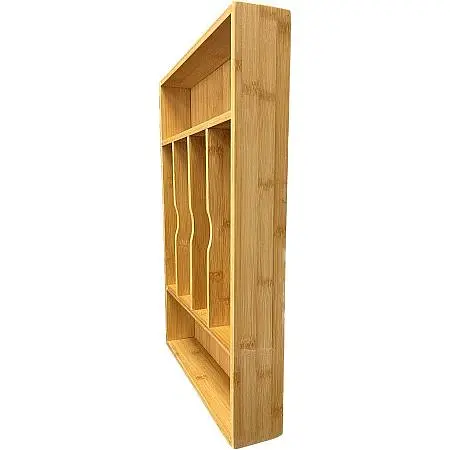 Лоток для столовых приборов Eurogold бамбуковый (45.5х30.5 см) - фото 2