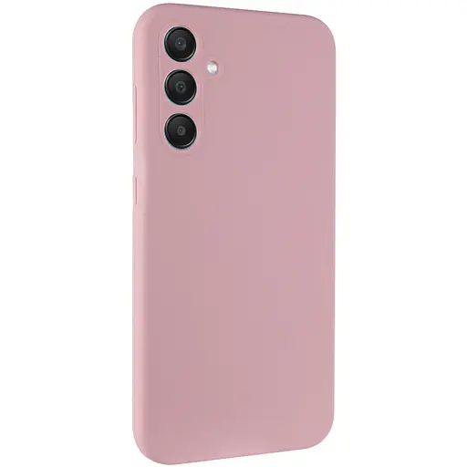 Чохол Silicone Cover Lakshmi Full Camera (AAA) для Samsung Galaxy S25 Рожевий / Pink Sand