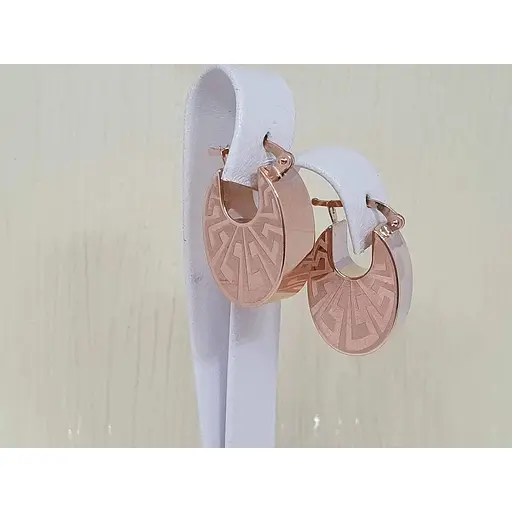 Золоті сережки Favoritum з алмазною гранню. 210175 - фото 3