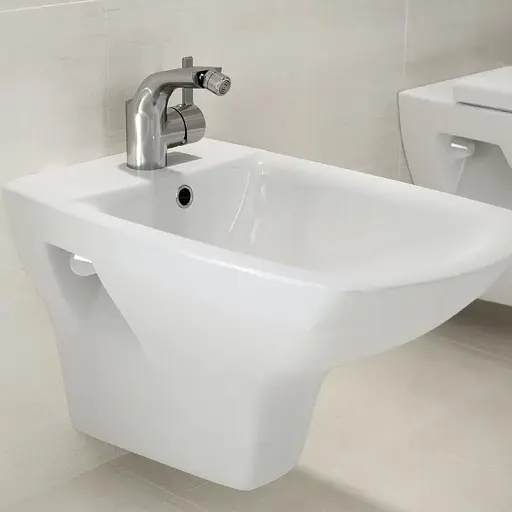 Змішувач для біде Cersanit Luvio S951-149 з донним клапаном Хром 30412 - фото 4