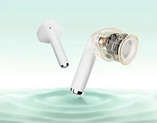 Навушники QCY T29 AilyBuds Lite White [106519] - фото 4
