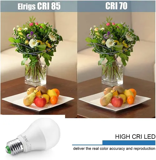 Набор 2 шт. Светодиодная лампа Elrigs E27 с 3 параметрами теплый белый (3000K), 9 Вт-4 Вт-1,5 Вт диммерированная - фото 3