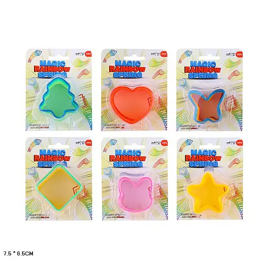 Пружинка Веселка фігурна (В асортименті) - фото 2