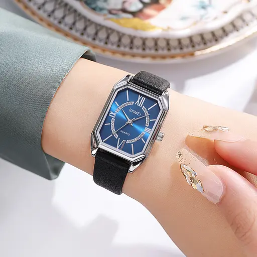 Наручний годинник жіночий 2238SIBU Silver-Blue Skmei acs0030122 - фото 3