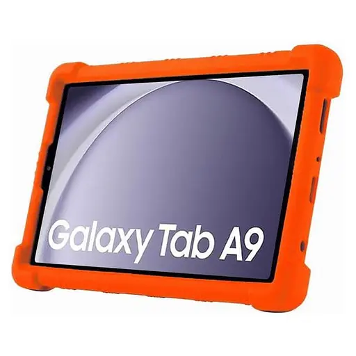 Чехол SoftGel Kids детский Samsung Galaxy Tab A9 SM X110 X115 Оранжевый - фото 5