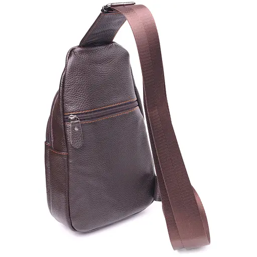 Чоловіча шкіряна сумка Vintage 16х30х5 см sum0022416 - фото 2