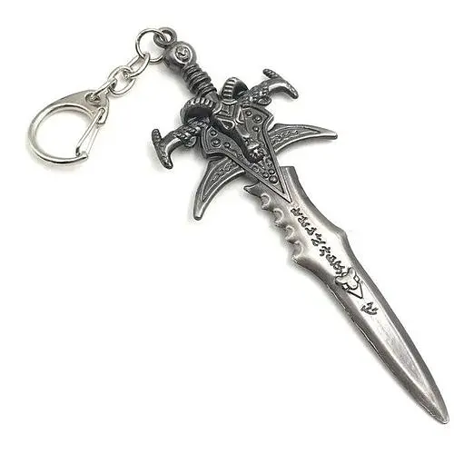 Брелок WOW World of Warcraft Sword ice tribulation Світ Військового Ремесла Меч Крижана скорбота 11 см 21WOW 47 - фото 1
