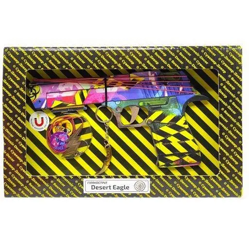 Зібрана модель Гумкостріл "DESERT EAGLE FUSION" Сувенір-Декор DE-FU - фото 1