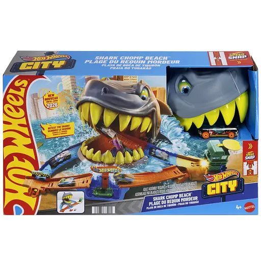Игровой набор Hot Wheels Пляжная атака акулы (JHL96) - фото 1