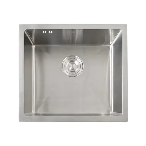 Кухонна мийка з нержавіючої сталі 50 см під стільницю 1.5 мм Nett NS-5045, Нержавіюча сталь - фото 1