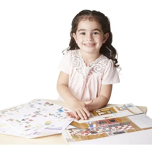 Набір наліпок Melissa & Doug Мій будинок багаторазові (MD14197) - фото 6