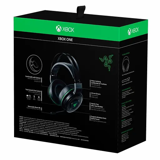 Навушники Razer Thresher - Xbox One Black/Green (RZ04-02240100-R3M1) - фото 7