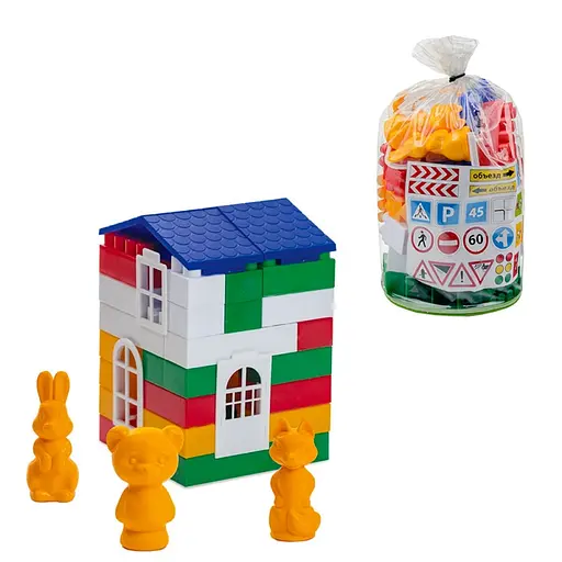 Конструктор Лідер №1, 50 деталей, 1-219