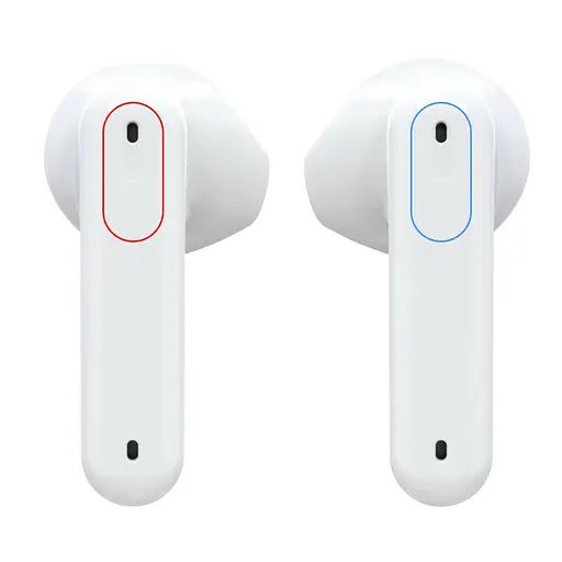 Слуховой аппарат AIMED Hearing Aid NO-EARBUDS Series P18 с подключением Bluetooth и кейсом для зарядки цвет белый - фото 2