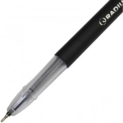 Ручка кулькова 7890BK Radius Face pen 0,7мм чорна - фото 3