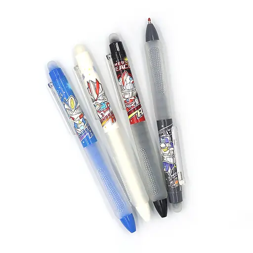 Ручка автоматическая пиши-стирай Aodemei Hero, 0.5 мм, синяя, 4 шт.