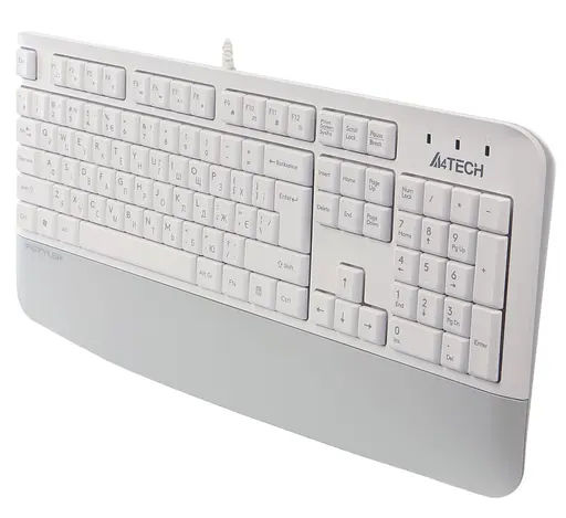 Клавіатура A4Tech Fstyler FK20 USB White (FK20 (White)) - фото 2