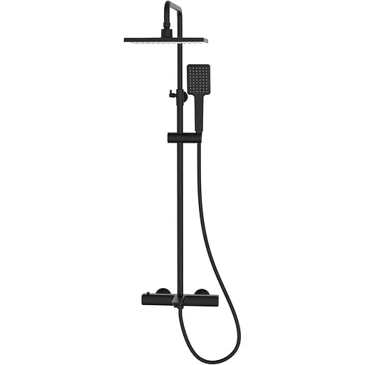 Душова система Imprese Bilovec T-10256, Чорний матовий - фото 1