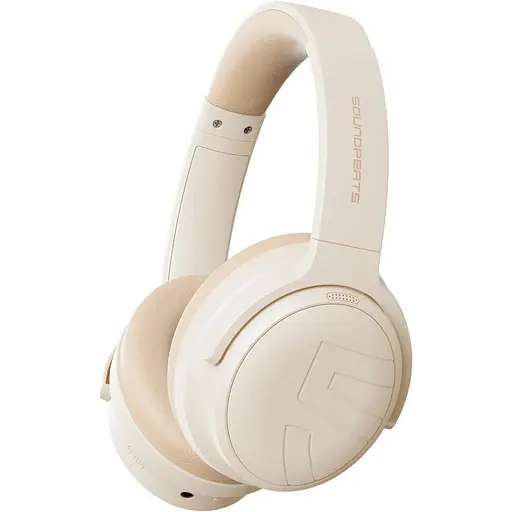Наушники SoundPEATS Space Over-Ear ANC Headphones Creamy Beige - фото 2