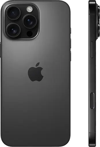 Смартфон Apple iPhone 16 Pro Max 256GB Black Titanium (MYWV3) - фото 2
