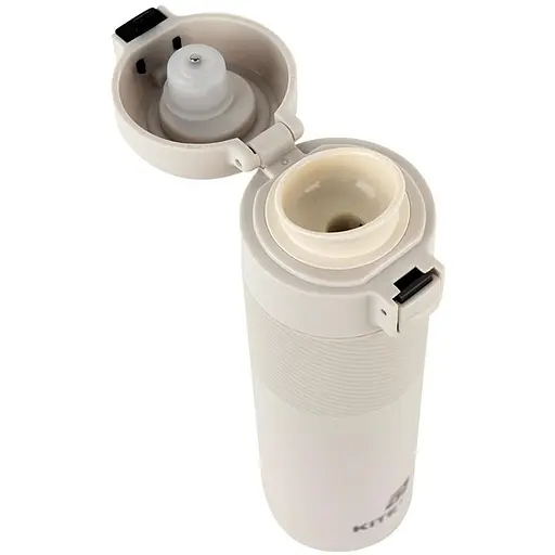 Термос с термодатчиком Kite бежевый 450 мл (K25-1227-1) - фото 4