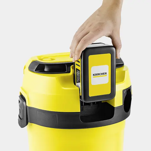 Пилосос Karcher WD 3-18 господарьский, акумуляторний, 17л, 18В, без АКБ и ЗП - фото 4