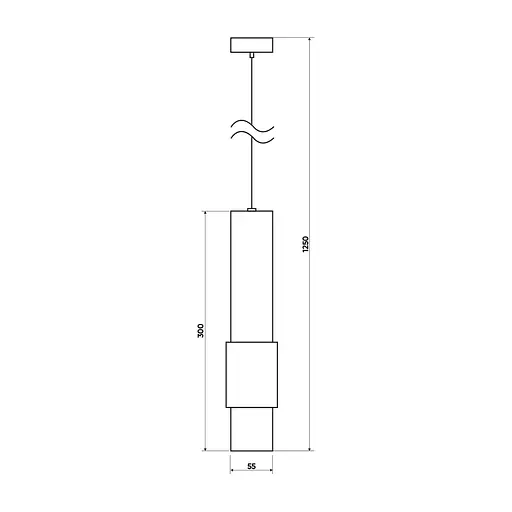 Підвісний світильник Skarlat DX523B-COB 7W WH 4000K - фото 2