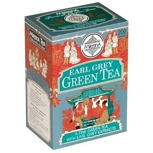 Чай зелений Mlesna Ерл грей паперова коробка 200 г - фото 1