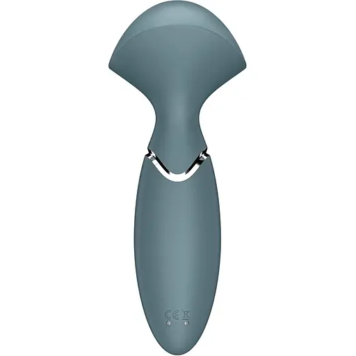 Вибромассажер Satisfyer Mini Wand-er Grey - фото 4
