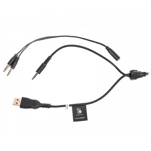 Гарнітура ігрова Bloody G220 Black - фото 4